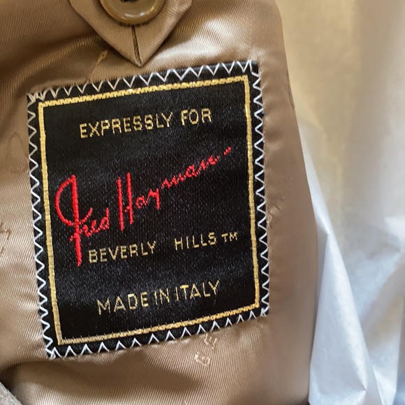 MENS FRED HAYMAN BEVERLY HILLS 100% PURE CASHMERE JACKET MADE IN ITALY🇮🇹🧥 - Picture 3 of 5
